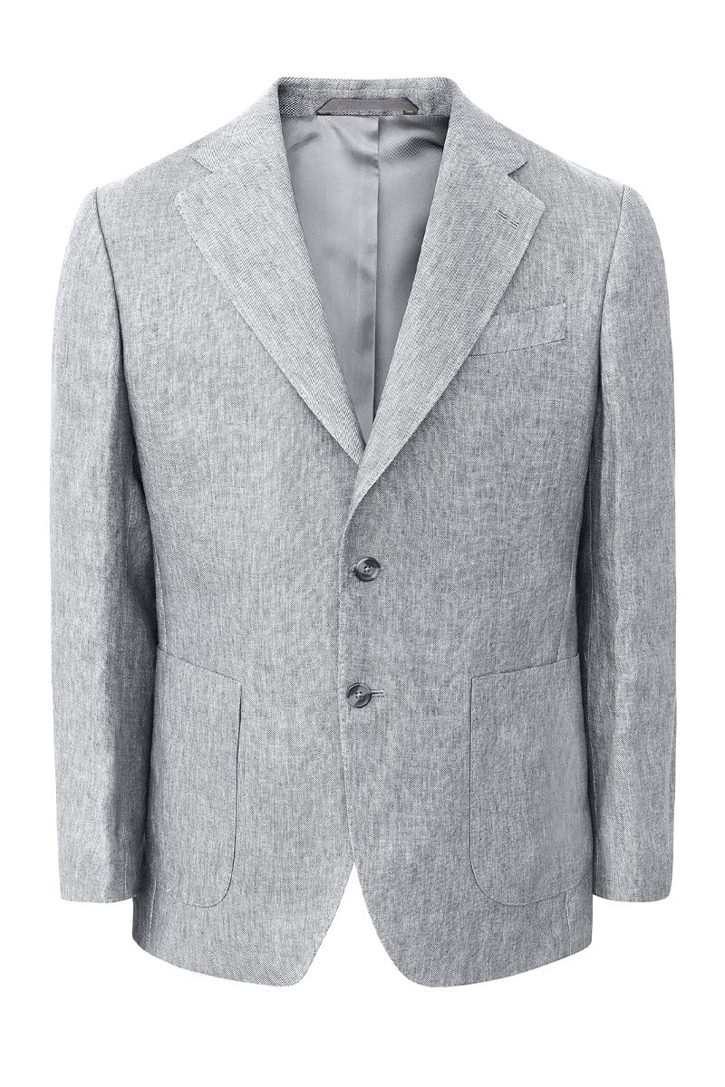 Veste Matteo en lin épais homme | Bruce Field