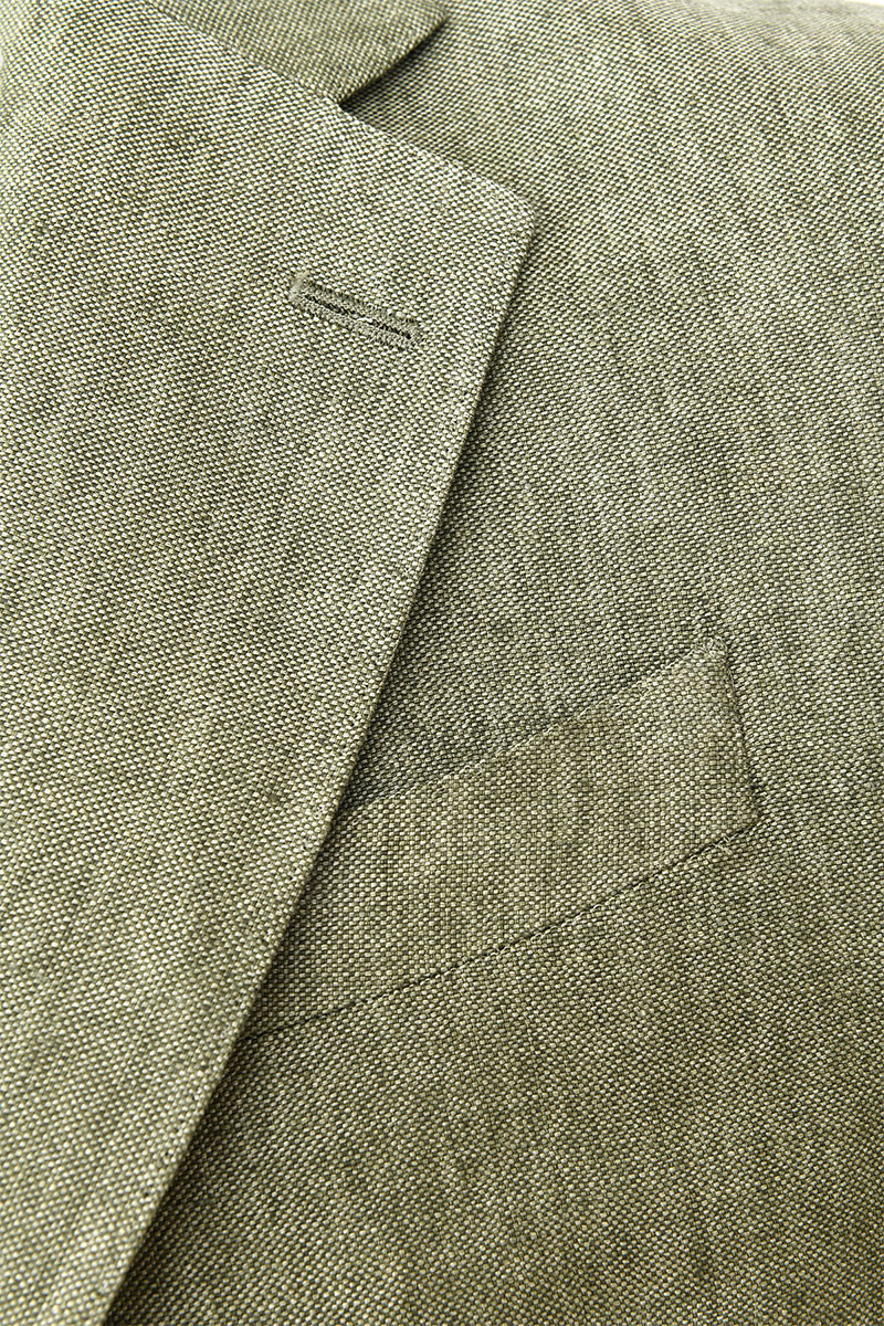 Veste Matteo en lin épais homme | Bruce Field