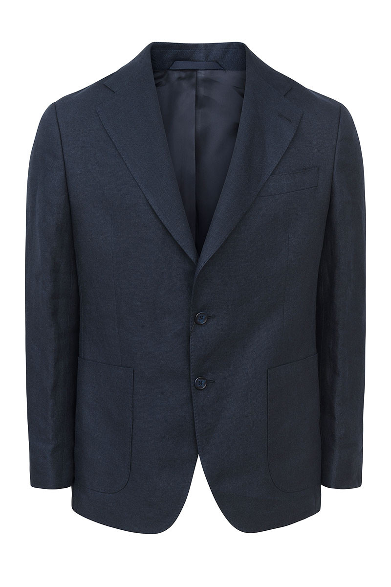 Veste Matteo en lin épais homme | Bruce Field