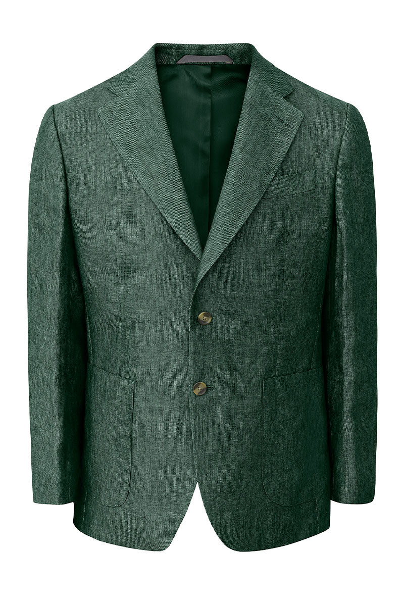 Veste Matteo en lin épais homme | Bruce Field