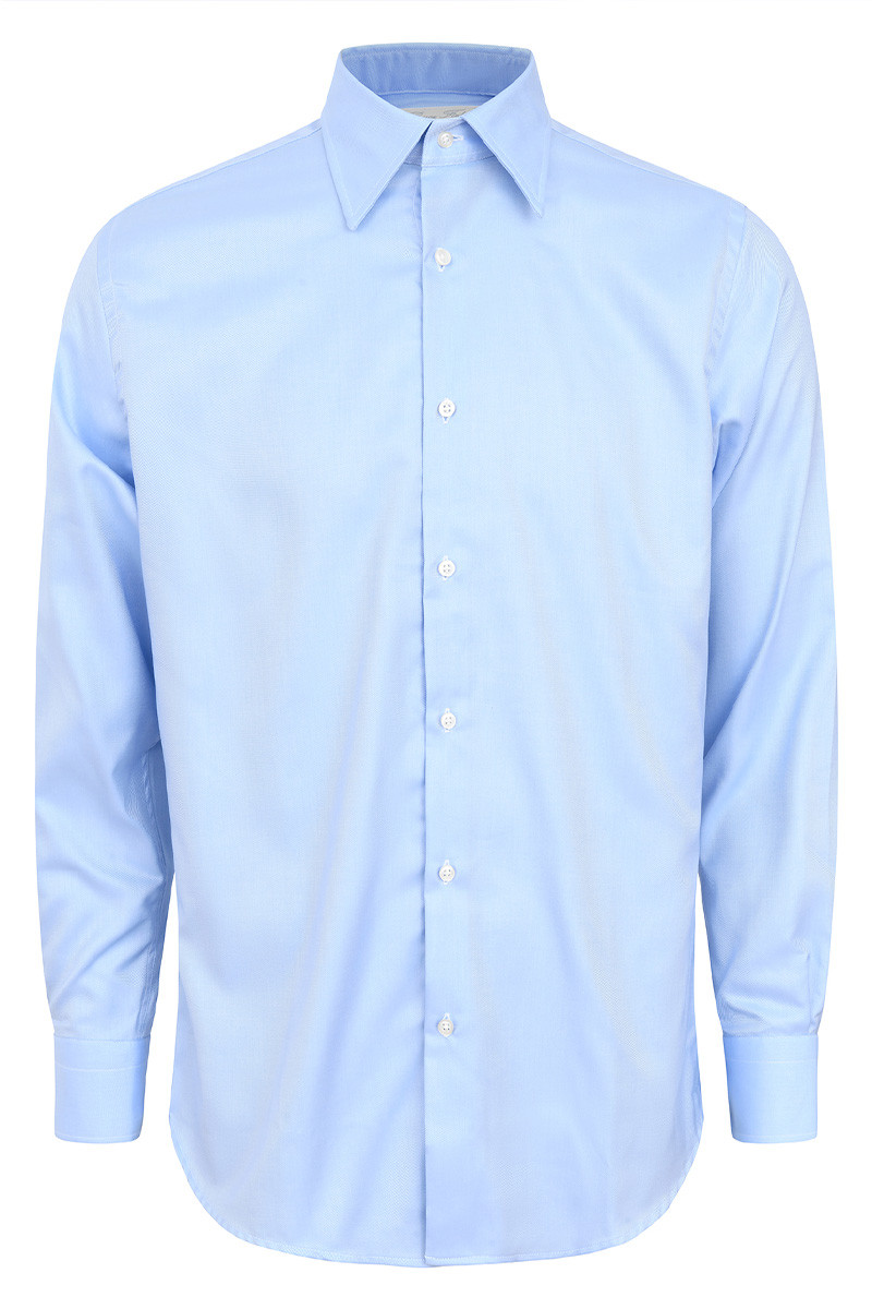 Chemise Arnaud Medici col italien allongé