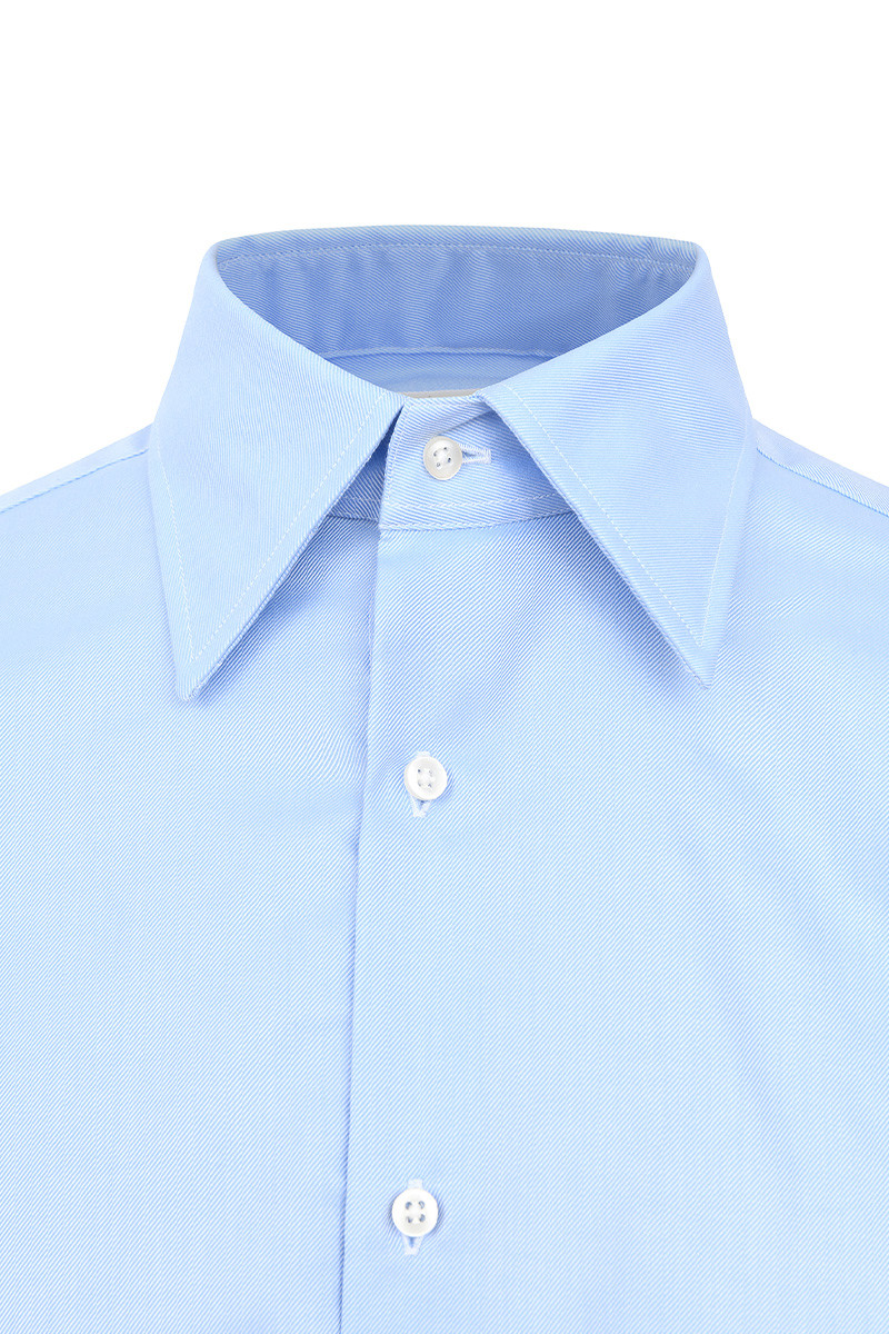 Chemise Arnaud Medici col italien allongé