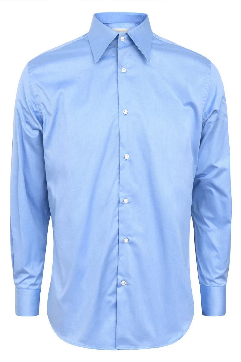 Chemise Arnaud Palma col italien allongé