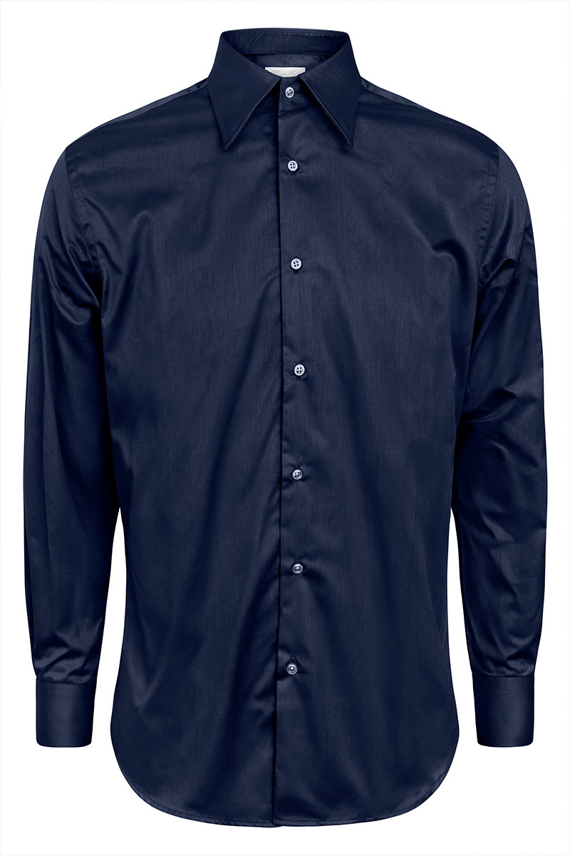 Chemise Arnaud Palma col italien allongé