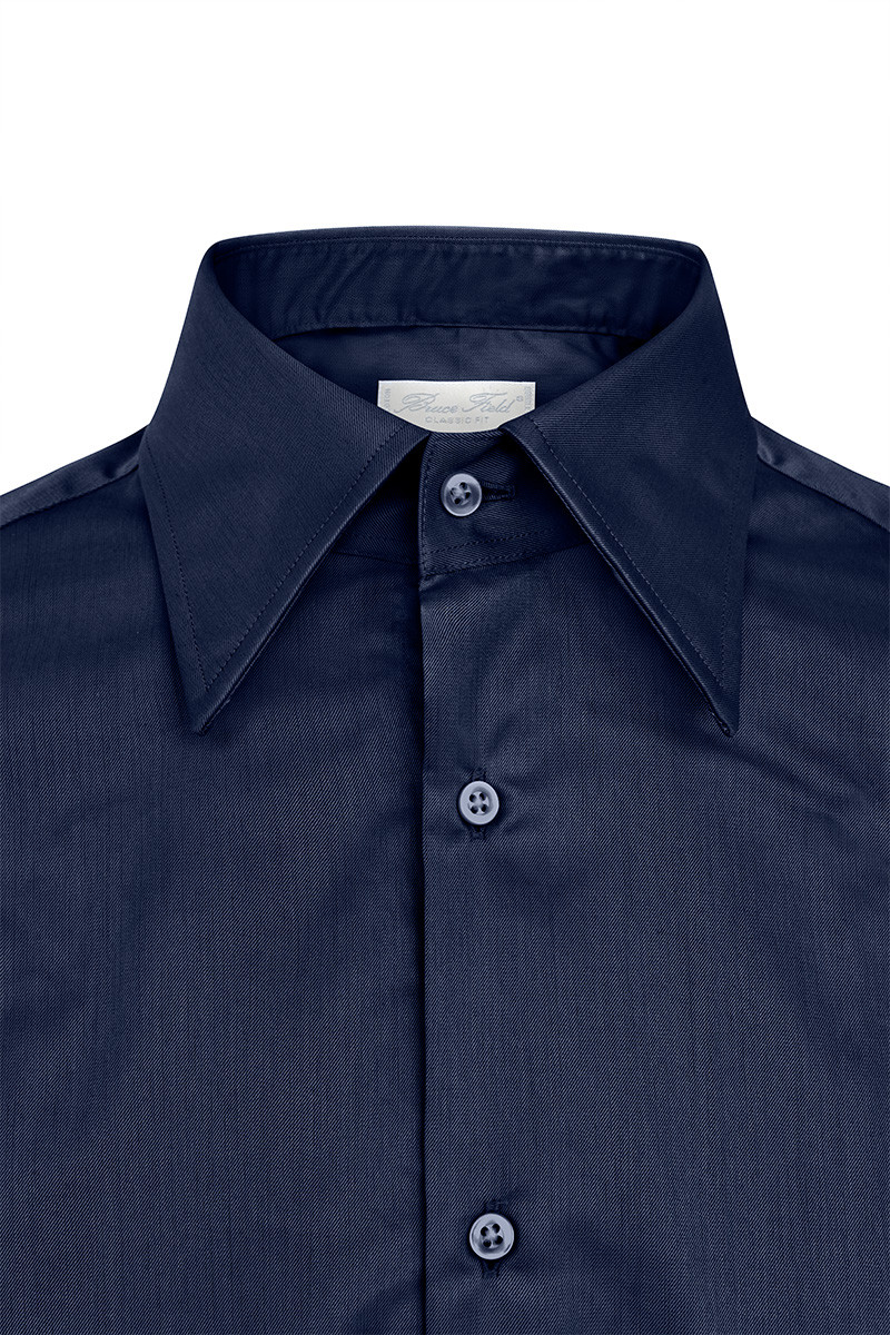 Chemise Arnaud Palma col italien allongé