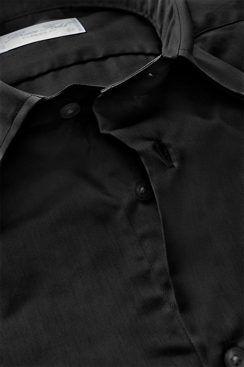 Chemise Arnaud Palma col italien allongé