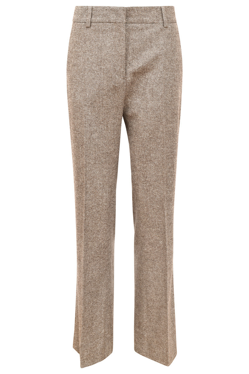 Pantalon femme Julie Baroncelli en laine et soie
