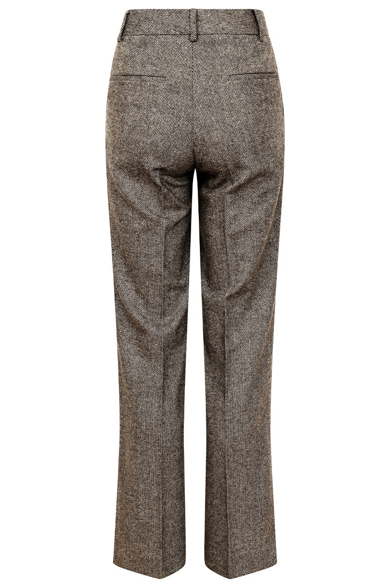 Pantalon femme Julie Baroncelli en laine et soie
