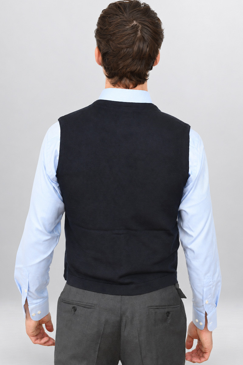 Gilet pure laine mérinos sans manches Vianey