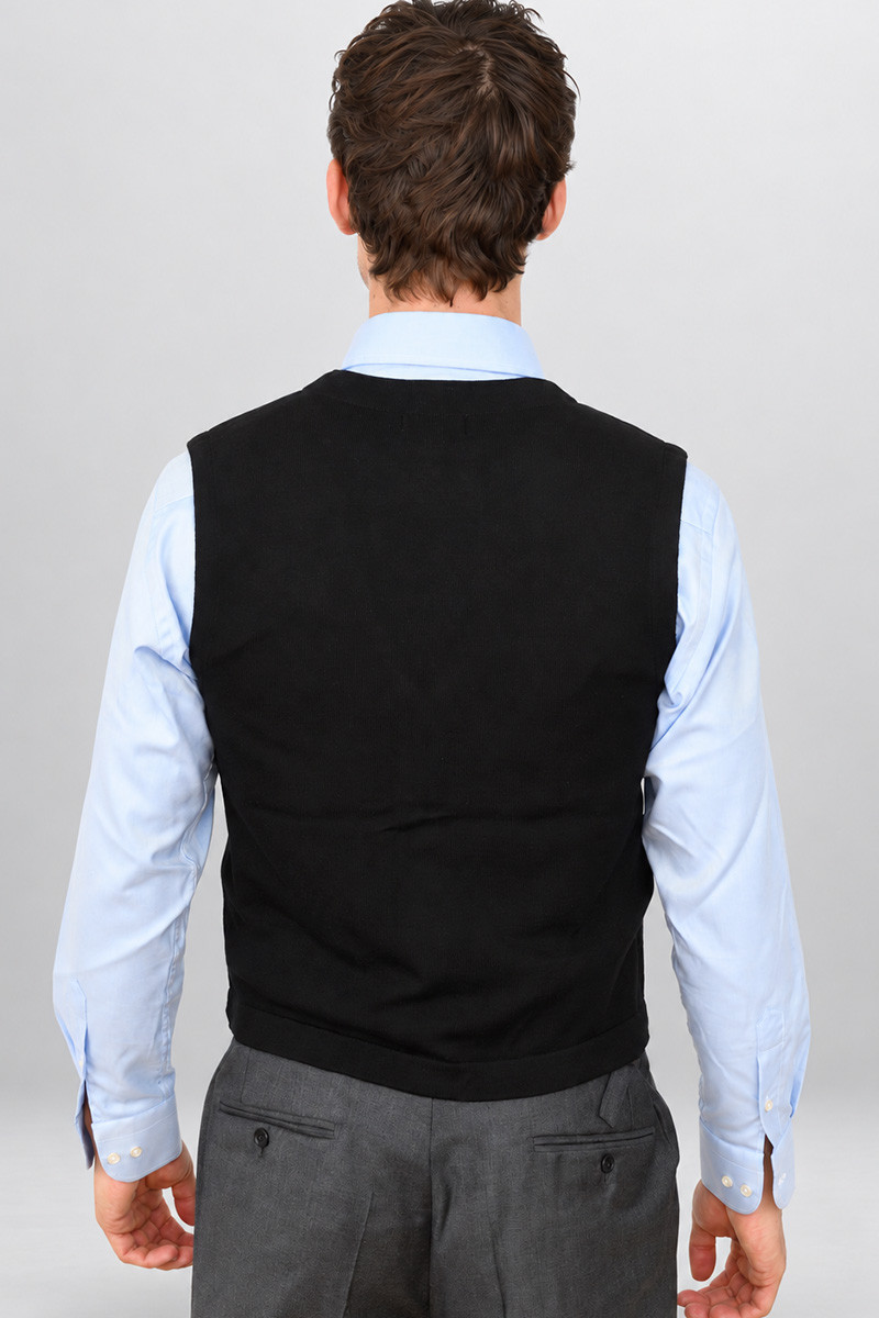 Gilet pure laine mérinos sans manches Vianey