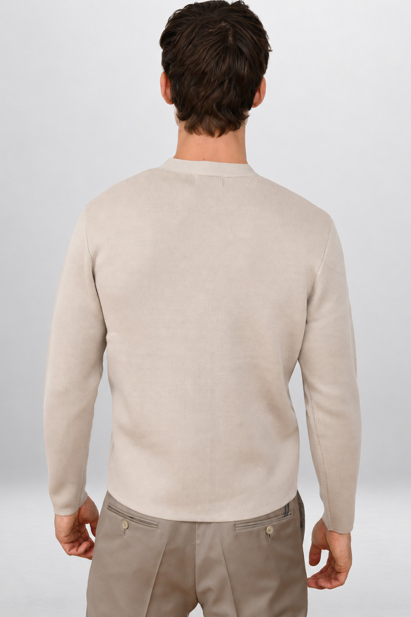 Gilet pure laine mérinos boutonné Verdun