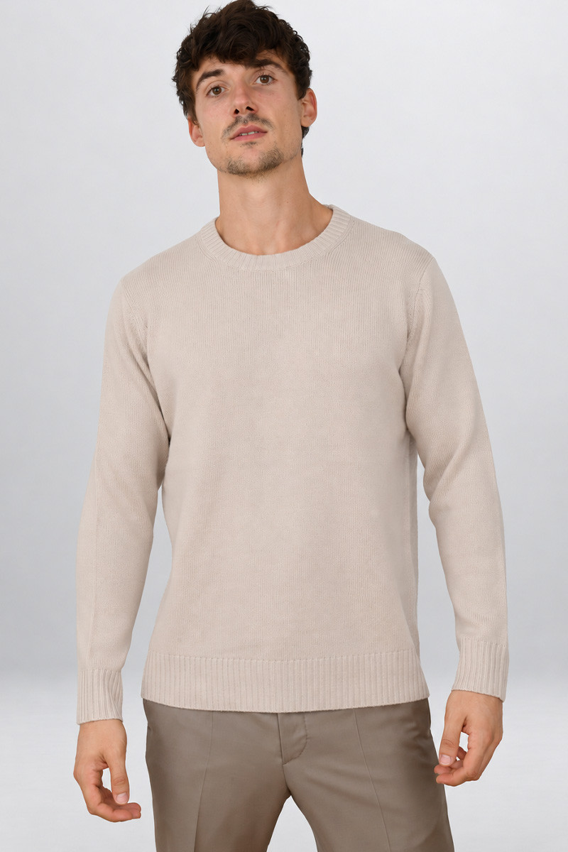 Pull Marc Ras du Cou en Laine Cachemire