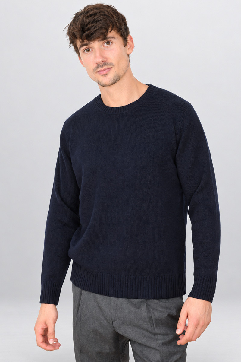 Pull Marc Ras du Cou en Laine Cachemire