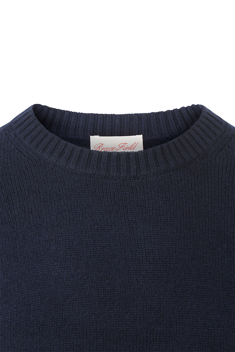 Pull Marc Ras du Cou en Laine Cachemire