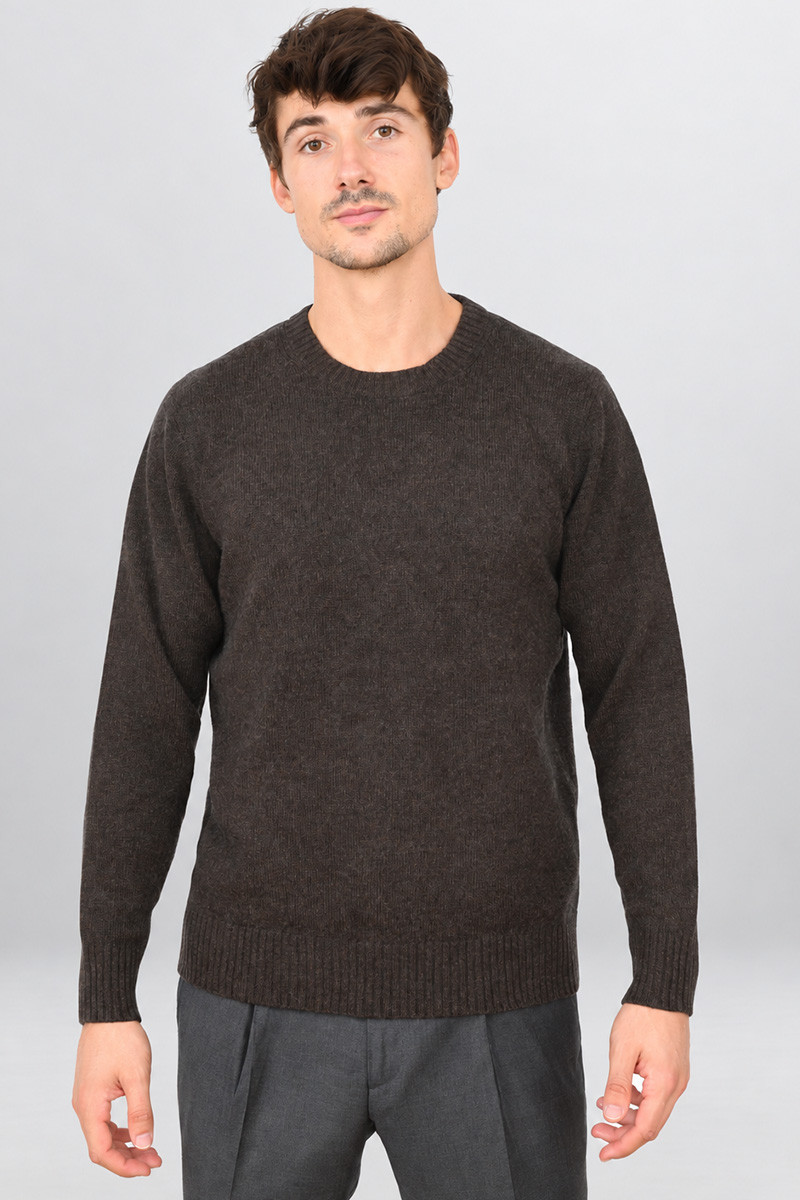 Pull Marc Ras du Cou en Laine Cachemire