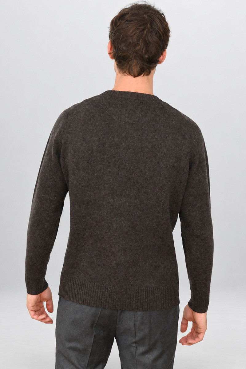 Pull Marc Ras du Cou en Laine Cachemire
