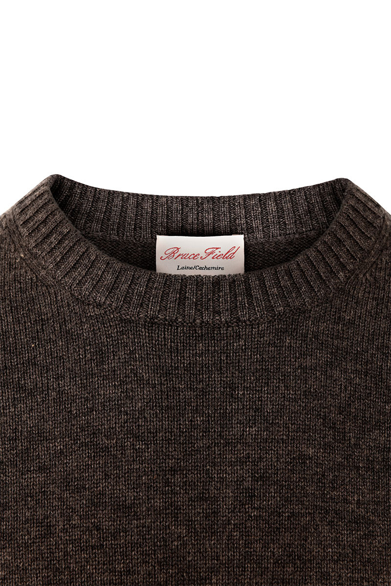 Pull Marc Ras du Cou en Laine Cachemire