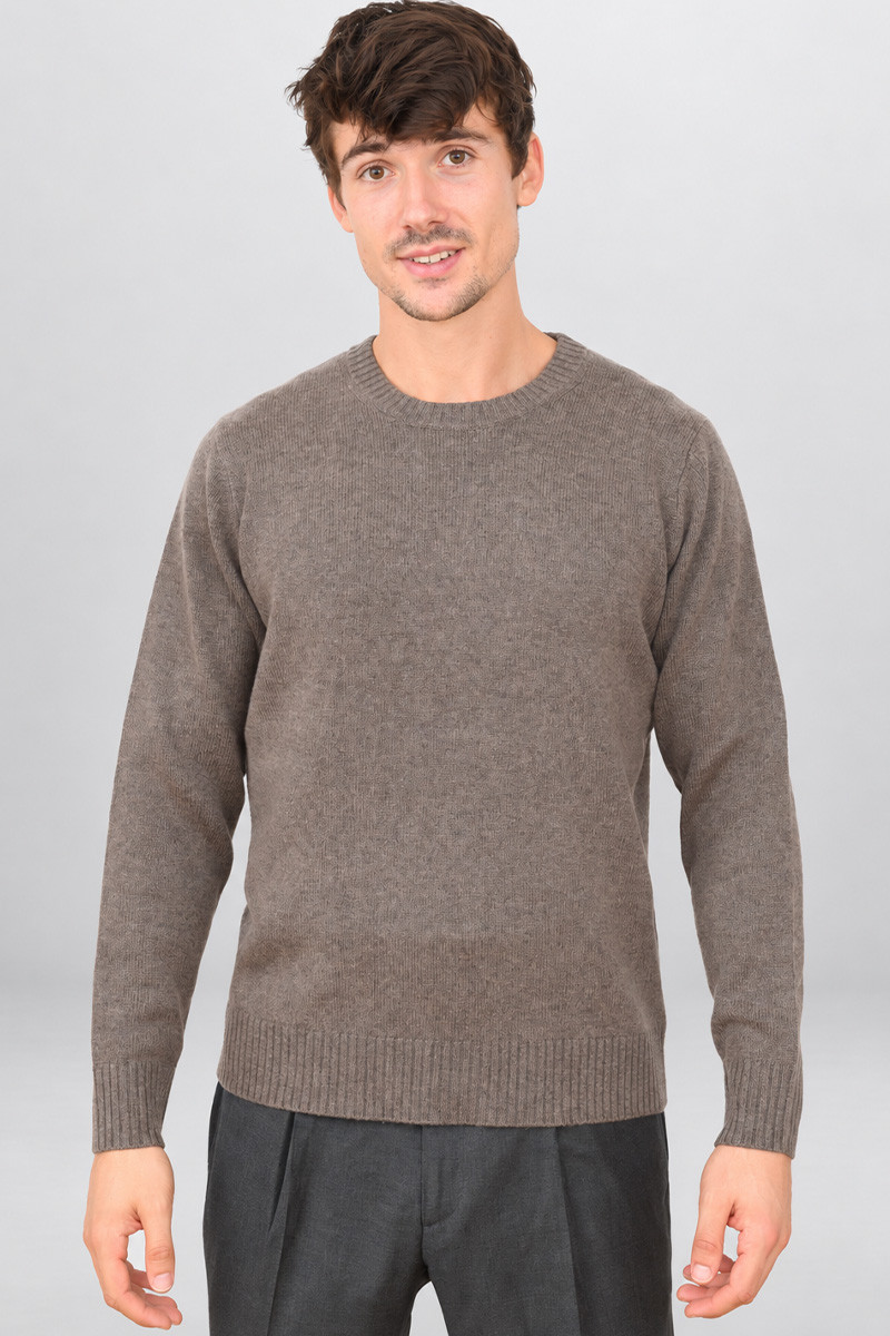 Pull Marc Ras du Cou en Laine Cachemire