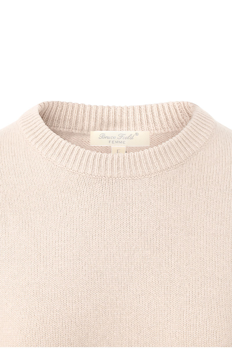 Pull femme Marla ras du cou en 100% cachemire