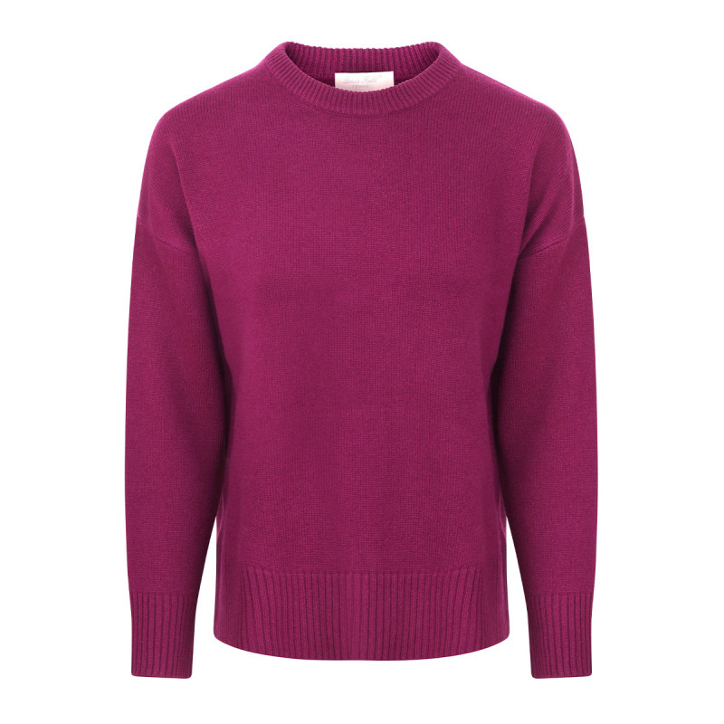 Pull femme Marla ras du cou en 100% cachemire