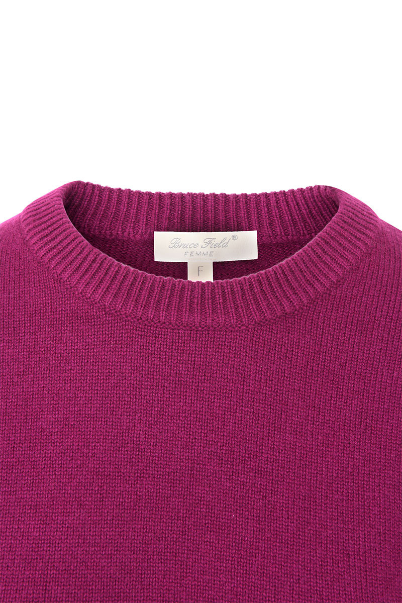 Pull femme Marla ras du cou en 100% cachemire
