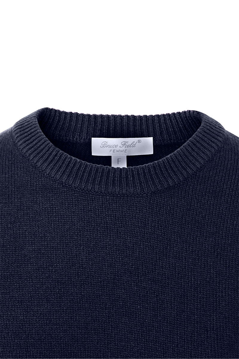 Pull femme Marla ras du cou en 100% cachemire