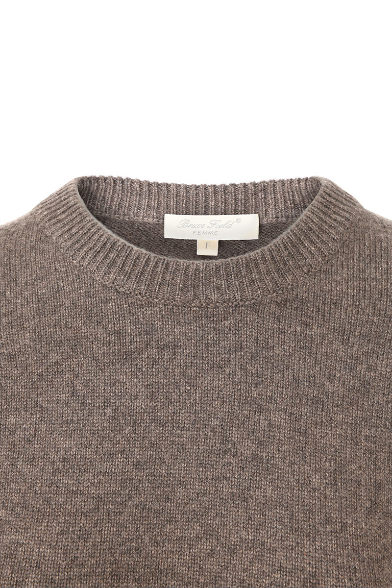Pull femme Marla ras du cou en 100% cachemire