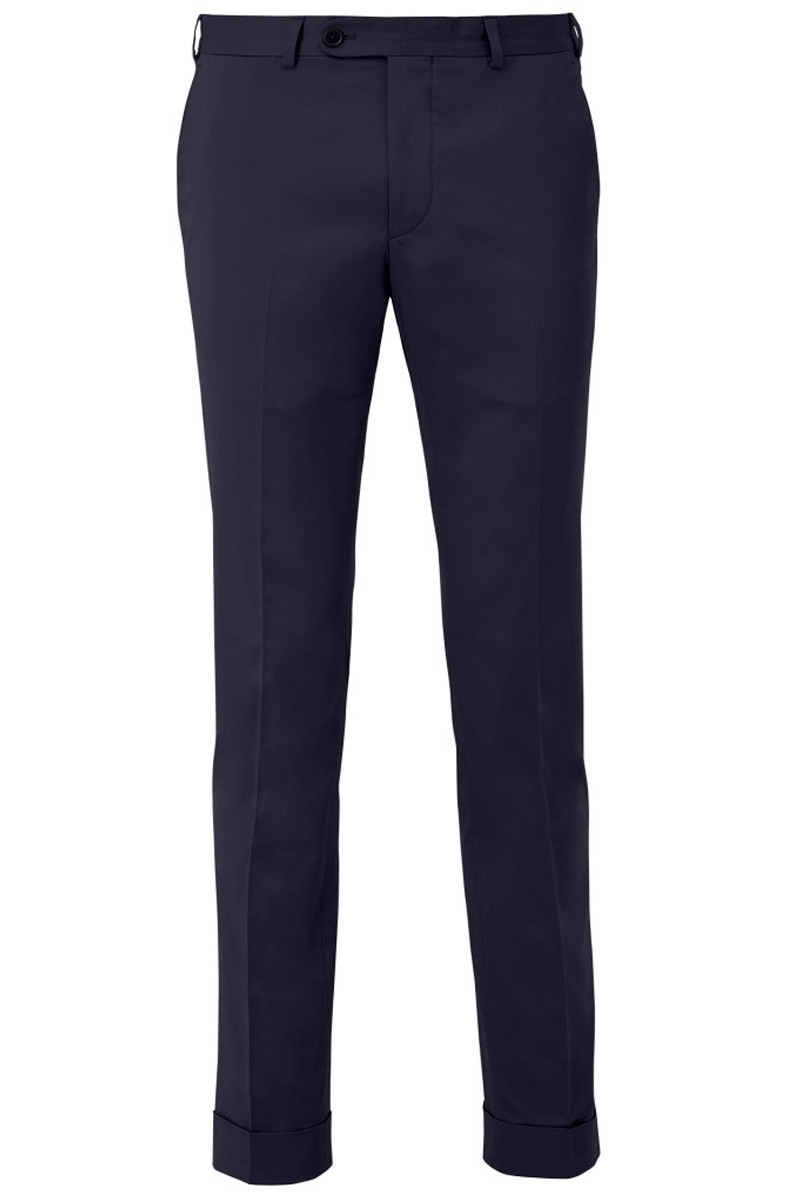 Pantalon ajusté coton stretch fin Paride