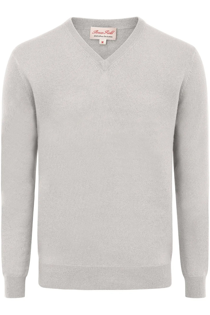 Pull Mat Col V en pure Cachemire Mat